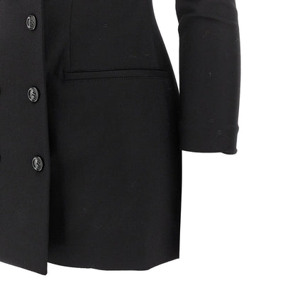 ALBERTA FERRETTI 42 off-the-shoulder double-breasted jacket