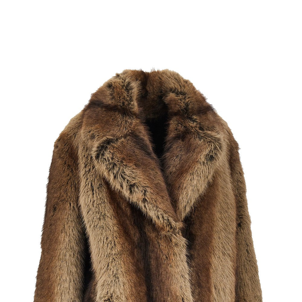 faux fur overszed jacket