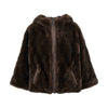 faux fur blouson jacket