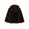 faux fur blouson jacket