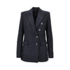 wool-blend double-breasted colsure