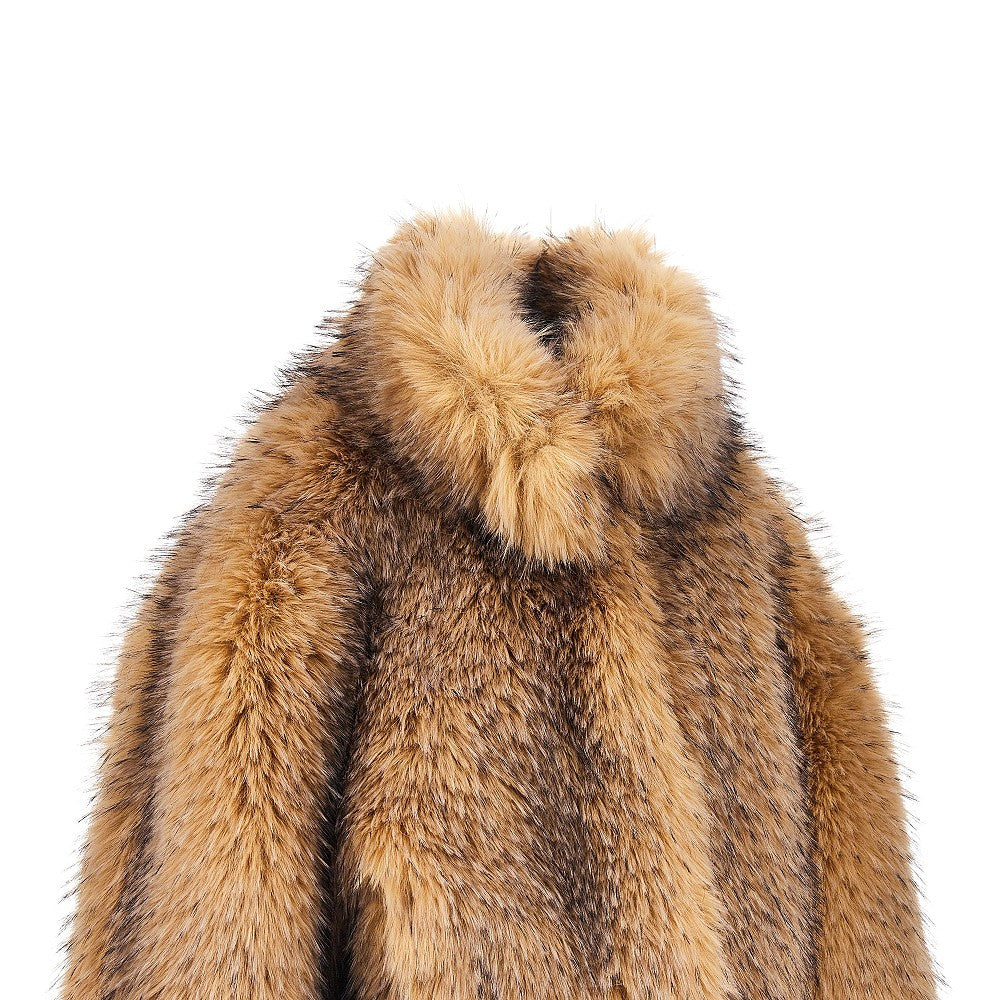 ROTATE XXSXS faux fur cropped jacket