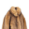 faux fur cropped jacket
