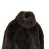 faux fur cropped jacket