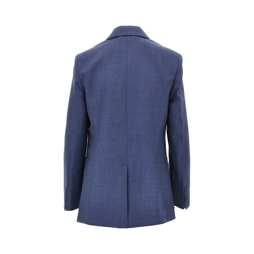 katherine wool-blend single-breasted jacket