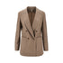 MAX MARA 42 cashmere tailored double-breasted jacket