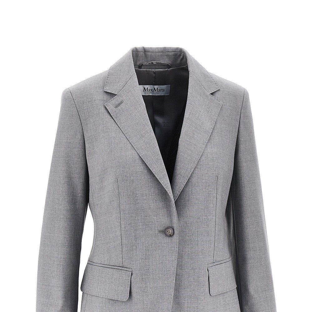MAX MARA 40 single-breasted wool jacket