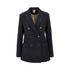 MAX MARA 42 gabardine double-breasted tailored jacket