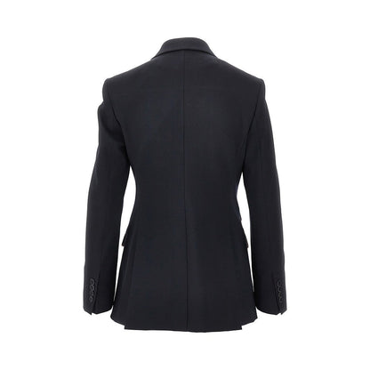 MAX MARA 42 gabardine double-breasted tailored jacket