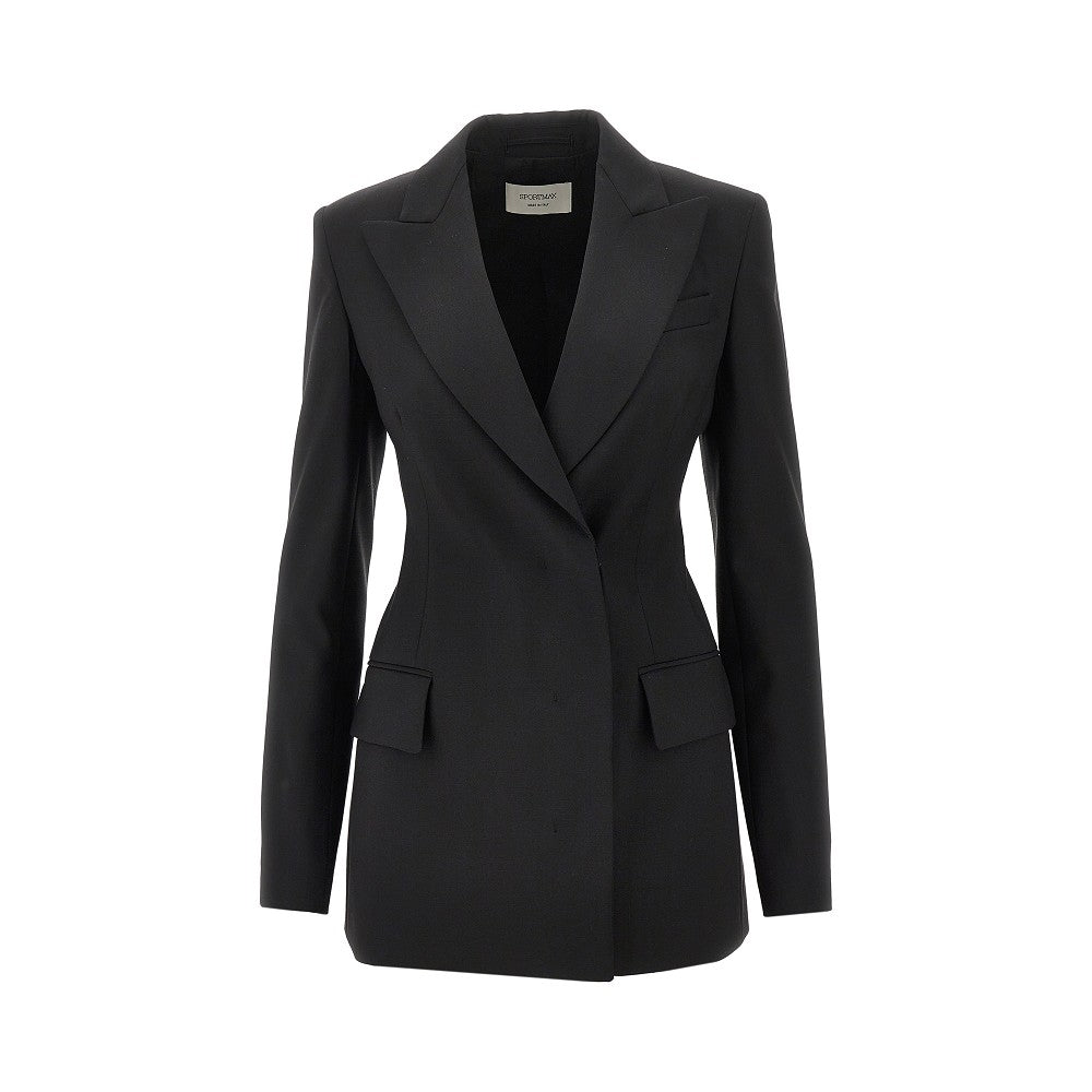 wool tailored blazer