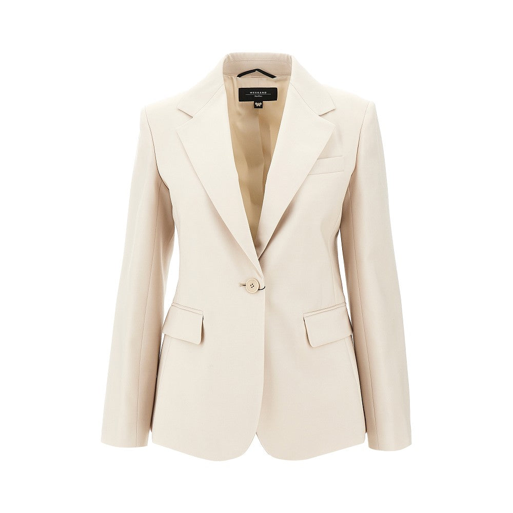 MAX MARA WEEKEND 38 wool single-breasted jacket