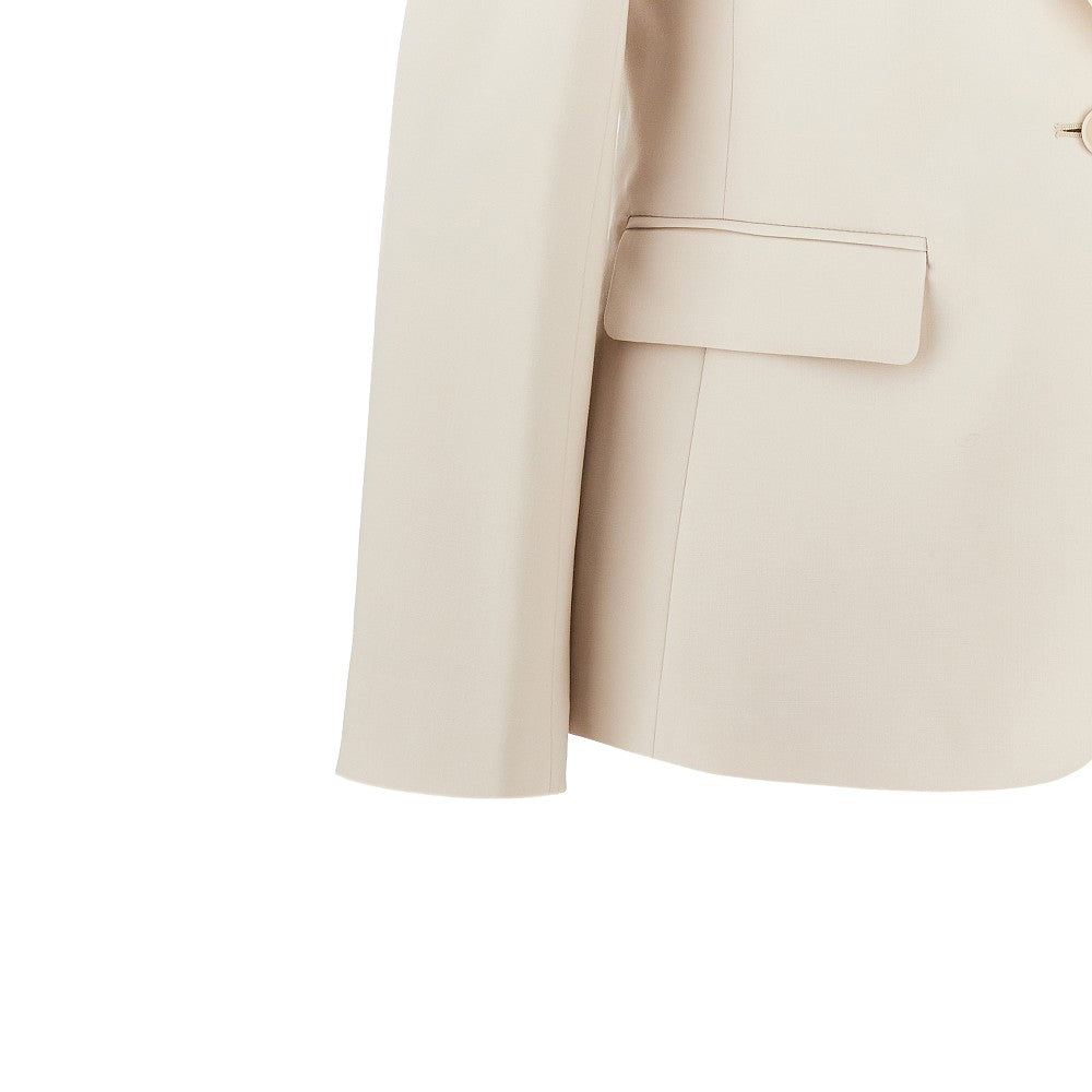 MAX MARA WEEKEND 38 wool single-breasted jacket