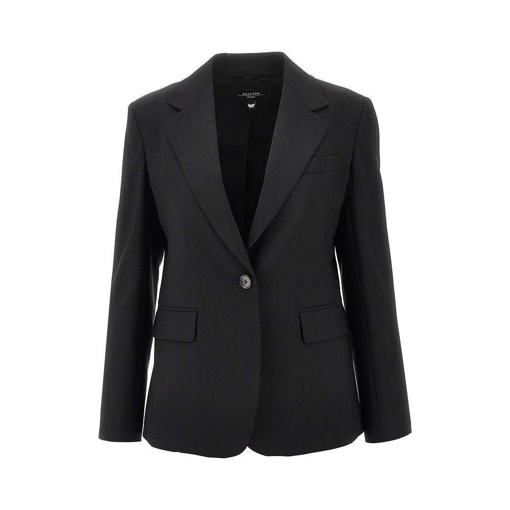 MAX MARA WEEKEND 38 wool single-breasted jacket