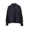 wool canvas overshirt
