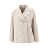 MAX MARA S 40 wool drap double-breasted jacket