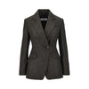 virgin wool double-breasted jacket