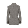 houndstooth double-breasted jacket