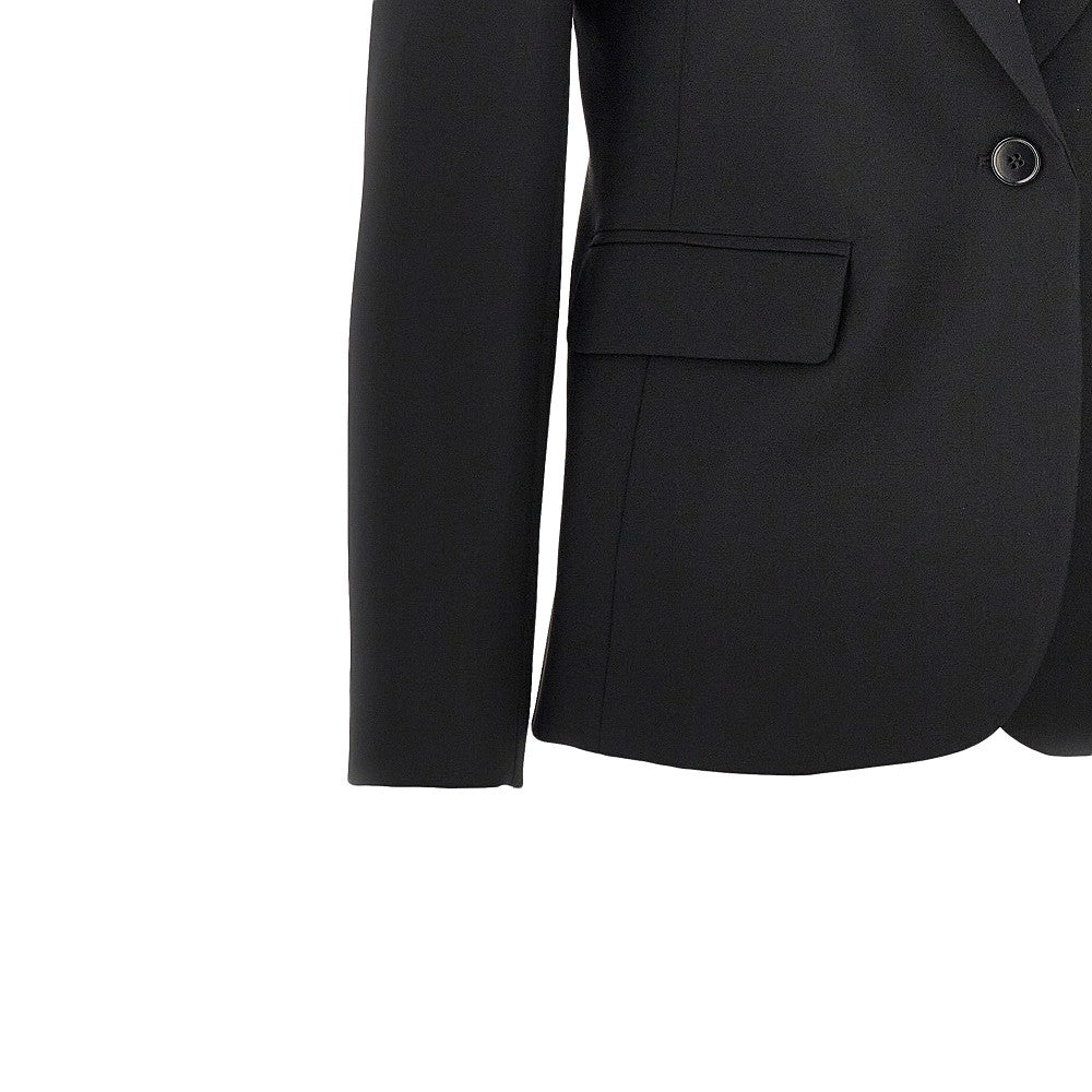 MAX MARA WEEKEND 40 virgin wool single-breasted jacket