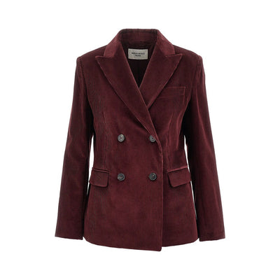 corduroy double-breasted jacket