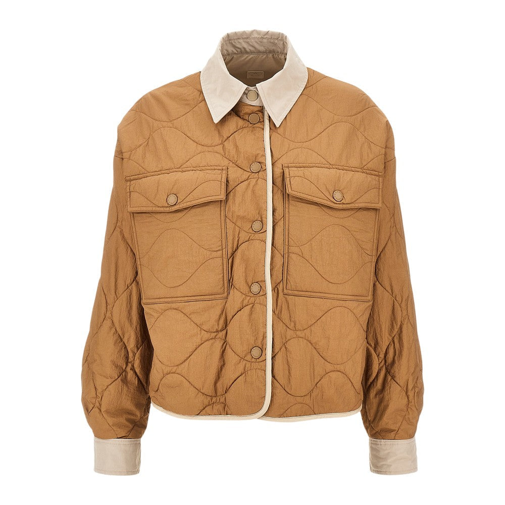 MAX MARA WEEKEND 40 nylon jacket with satin effect