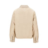 nylon jacket with satin effect