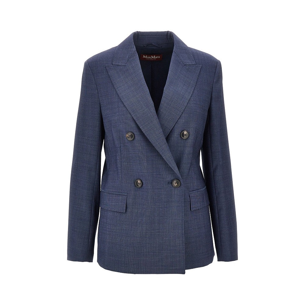 virgin wool double-breasted jacket