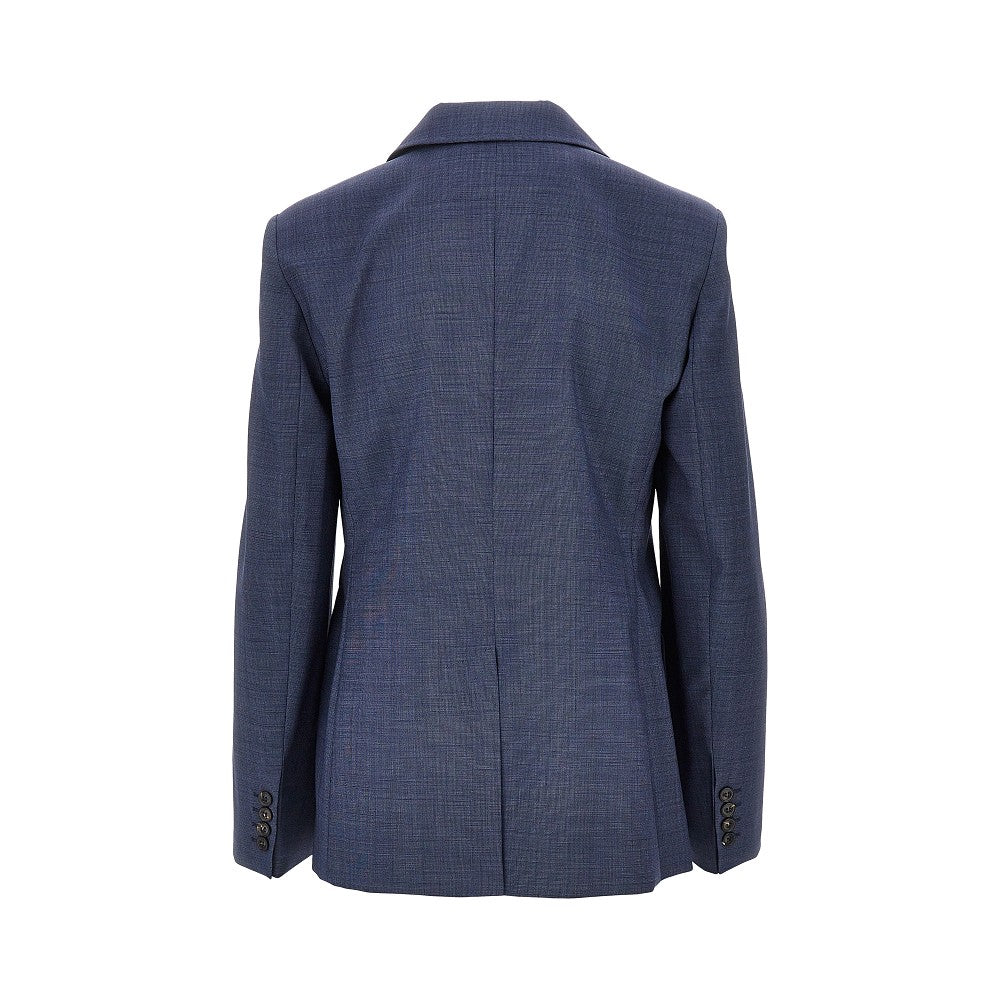 virgin wool double-breasted jacket