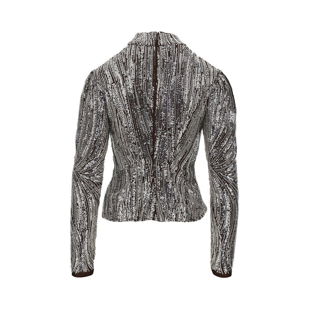 sequinned top