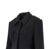 bouclé wool slim fit jacket