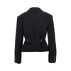 bouclé wool slim fit jacket