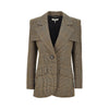 prince of wales jacket with cape detail