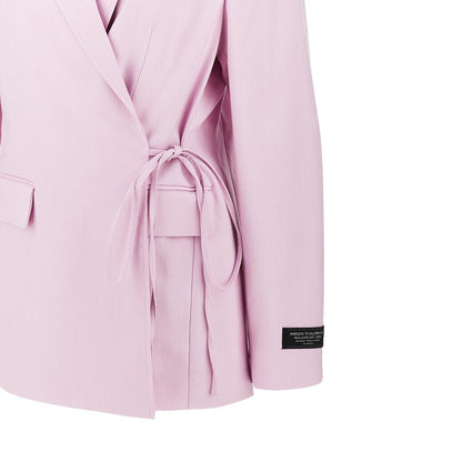MSGM 40 canvas wrap-over jacket