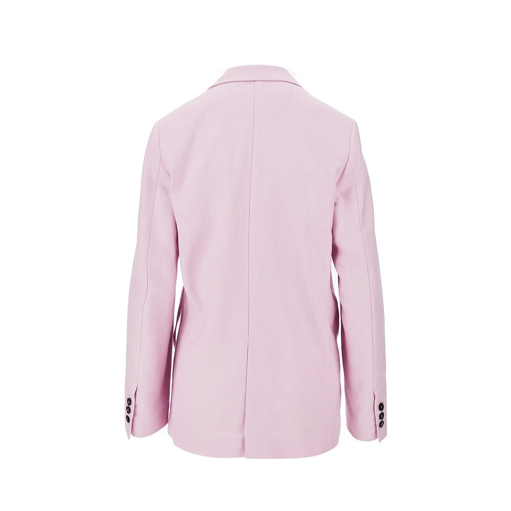 MSGM 40 canvas wrap-over jacket