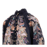 ZIMMERMANN III rhiannon ramie blouse