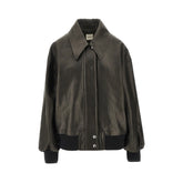 KHAITE S shelman nappa leather jacket