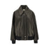 KHAITE S shelman nappa leather jacket