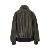 KHAITE S shelman nappa leather jacket