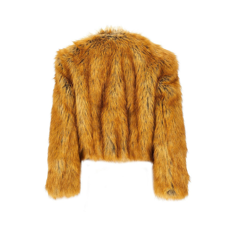 karly faux fur jacket