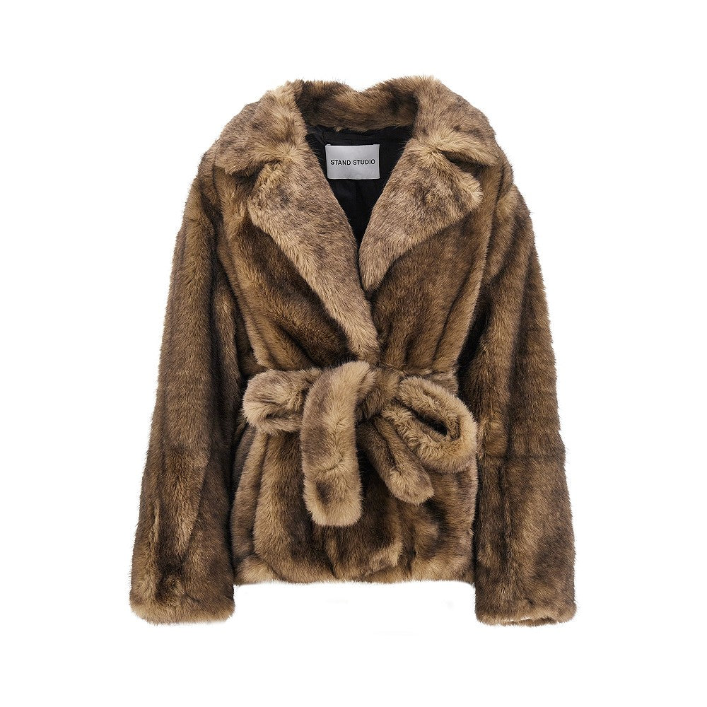 silena faux leather jacket