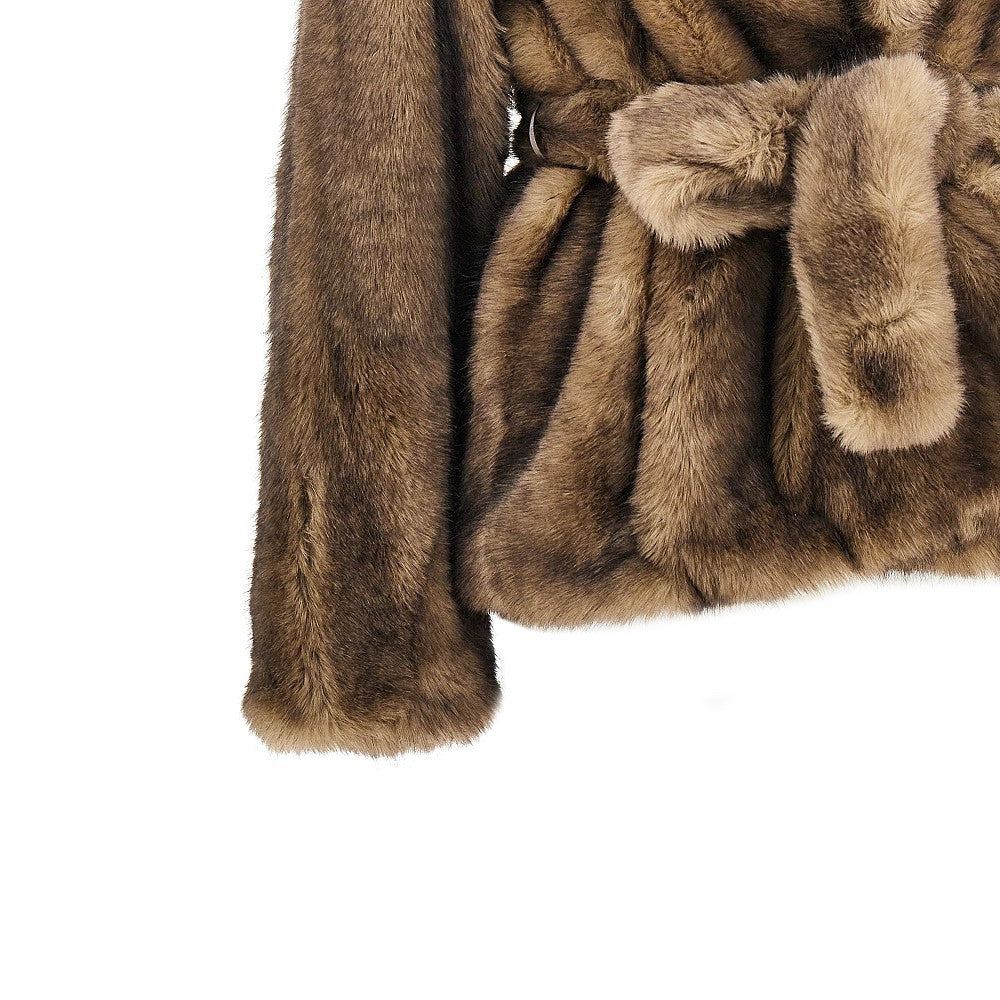 silena faux leather jacket