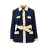 VALENTINO 46 canvas jacket with belt