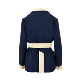 VALENTINO 46 canvas jacket with belt