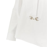 GUCCI 40 poplin shirt with horsebit detail