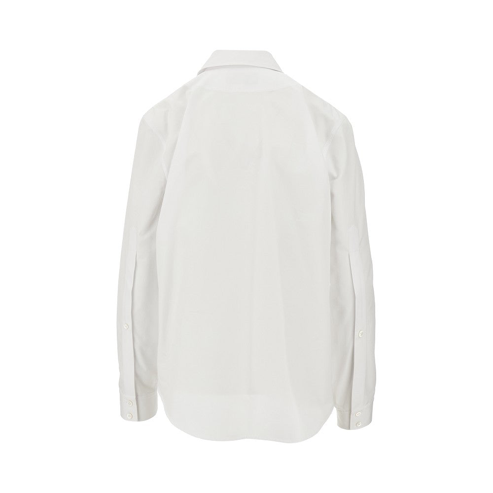 GUCCI 40 poplin shirt with horsebit detail