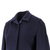 GUCCI 40 wool cloth jacket with cape effect