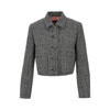 wool grisaille short jacket