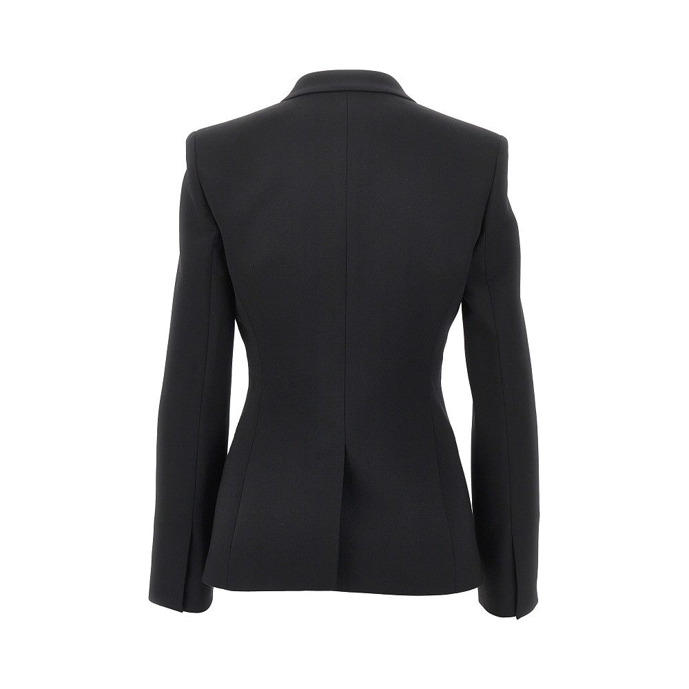 stretch technical wool jacket