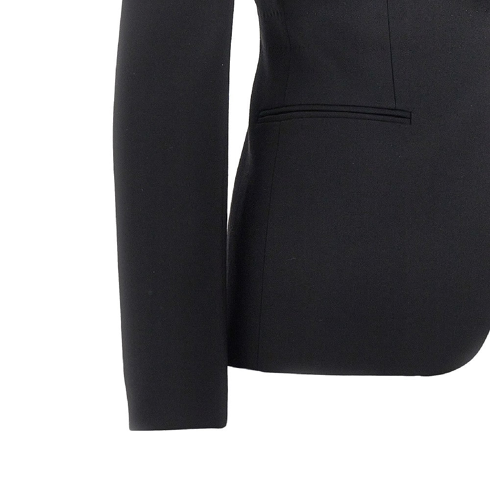 stretch technical wool jacket