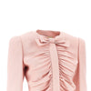 crispy light wool short jacket