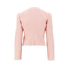 crispy light wool short jacket